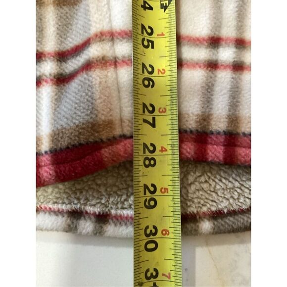 SAGE Collection Plush Flannel Sherpa Plaid Shacket Shirt Sz XL - Picture 8 of 9